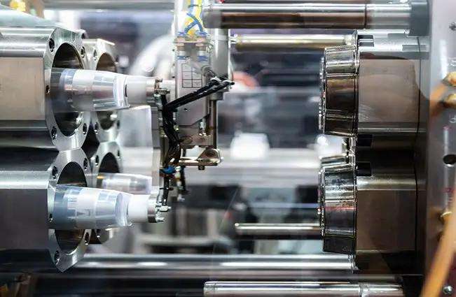 Injection molding machine clamping unit inspection