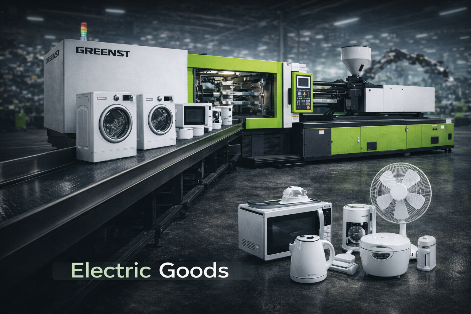 Electrical plastic components injection molding project
